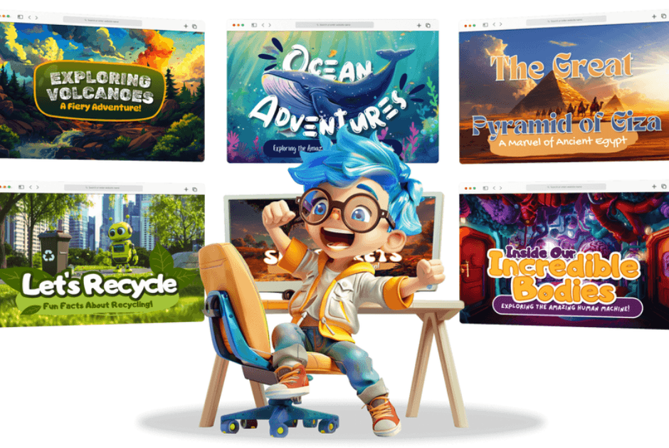 Kids Interactive Videos and Quizzes with Private Label Right